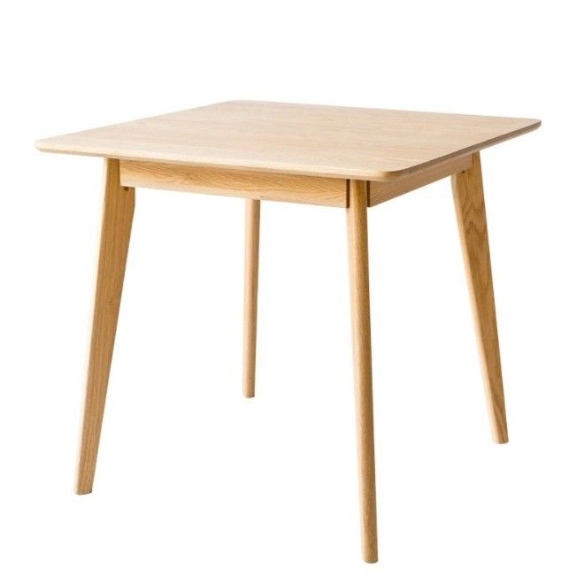 Neueste maßgeschneiderte exquisite Verarbeitung Massivholz Esstisch 120*60*75cm in rechteckiger Form