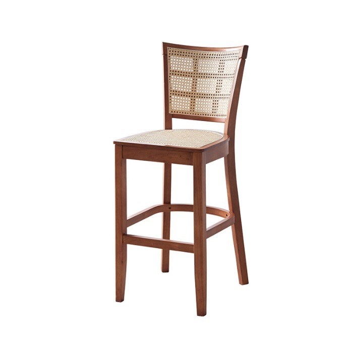 Maßgeschneiderter Küchenbarstuhl Massivholzbein Stange Schalter 43cm*43cm*109cm Gewichtsgrenze 100KG