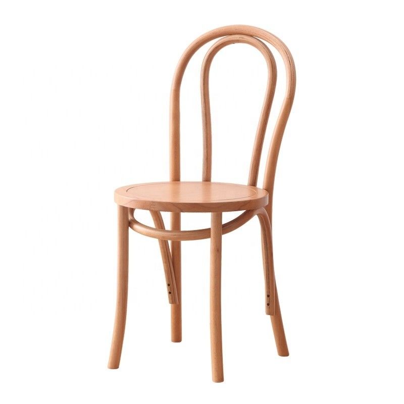 Natürliche Rattan-Kissen aus Massivholz Hochzeitsstuhl aus Holz Moderne kundenspezifische Bankett-Stapelstuhl für Gewerbemöbel