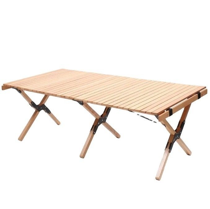 Naturholz-Esszimmermöbel Moderne Designs Klappset aus massivem Holz Tische und Stühle für besondere Veranstaltungen
