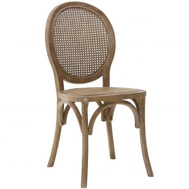 Antike Hochzeitsfeier Bankett Französisch Veranstaltung Stühle Vintage Rattan Stuhl für Speisesaal