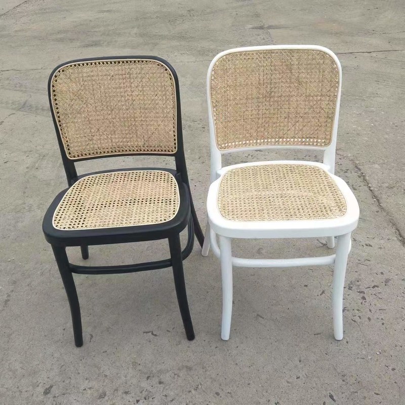 Esstisch Stuhl Moderne Rattan Rahmen Bankett Stuhl für Veranstaltungen W45cm*D51cm*H83cm