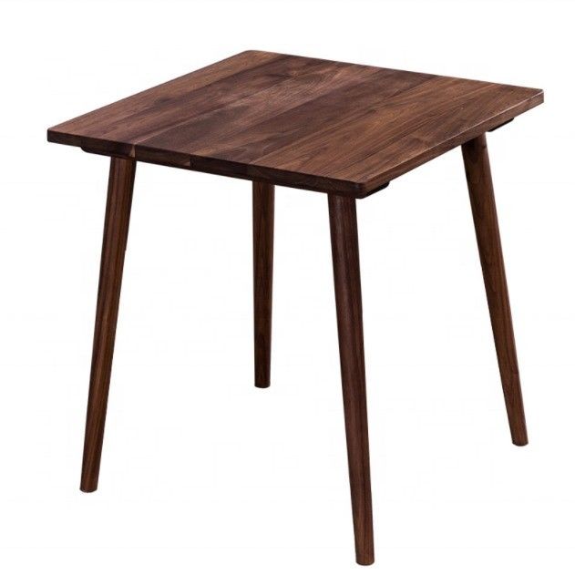 Maßgeschneiderte Farbe Massivholz Esszimmer Quadrat Kaffeetisch Modernes Licht Luxus Kleines Quadrattisch