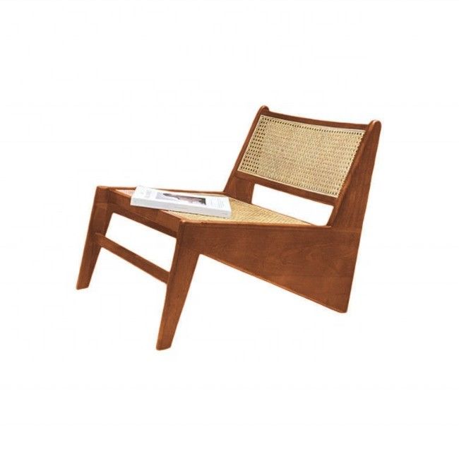 OEM/ODM Moderner Stil Rattan Holz Kreatives Wohnzimmer Terrasse Rattan Stuhl Rücken Stuhl Perfekt für Wohnung