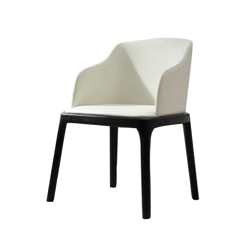 Nordic Grey Luxus Vollgewebe Polstered Esszessel Luxus moderner Stil für Esszimmermöbel