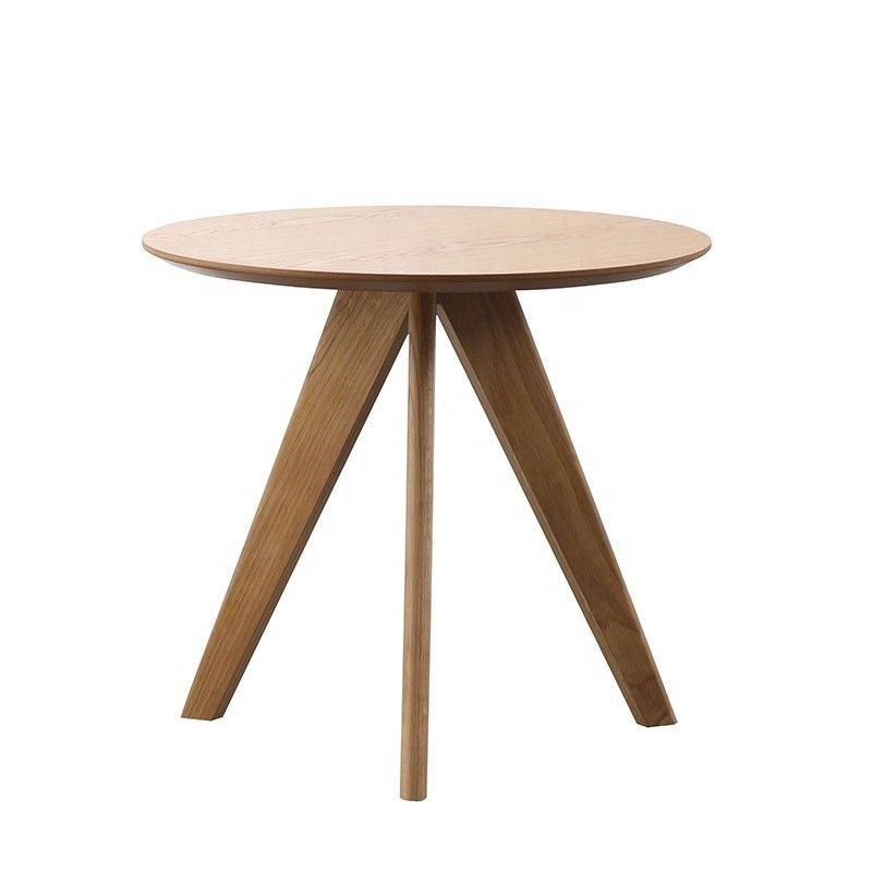 Zuhause Möbel Moderne Designs Höhenverstellbar Kaffeetisch Restaurant Rundes Massivholz Esstisch