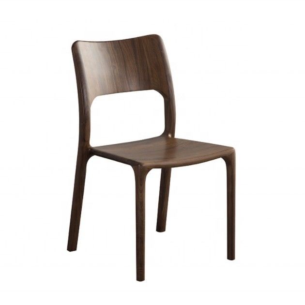 Luxus-Design Holz-Material-Sitz Einfache, prägnante Esszimmer Massivholz Esszimmer für bequeme Sitzgelegenheiten