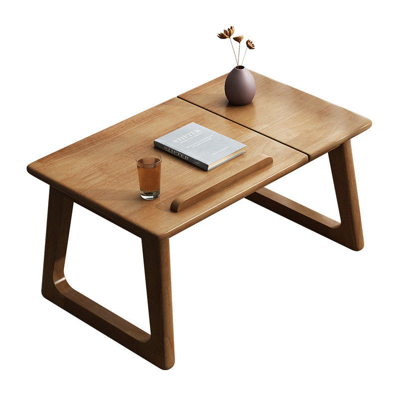 Holztisch für das Lernen und Wohnzimmer Möbel ohne in natürlicher Farbe gefaltet anpassen