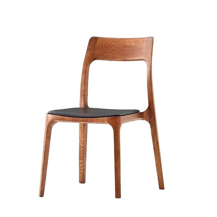 Nordic Stackable Holz Esszessel für Hotel Restaurant Allgemeine Wohnmöbel Postverpackung