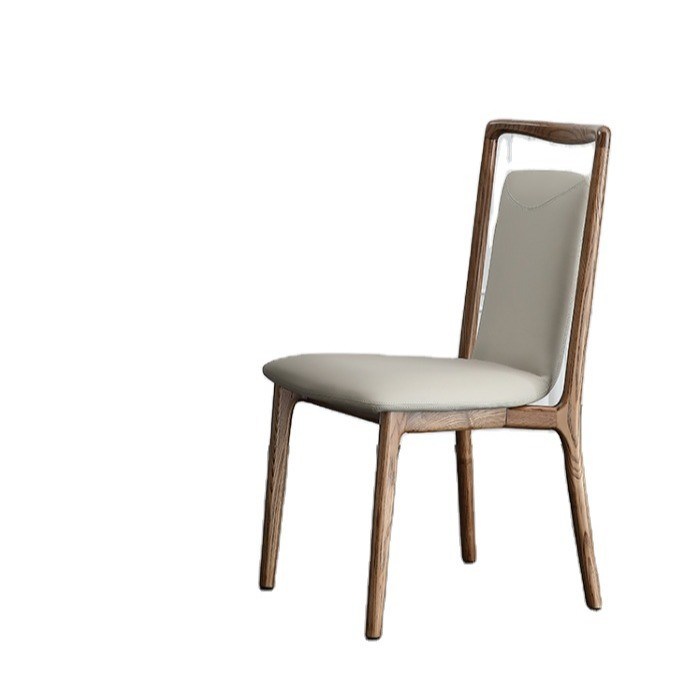 Wohnzimmer Möbel im modernen nordischen Stil Restaurant Esszimmer Holz Esszessel mit Nitrolacquer-Ausführung