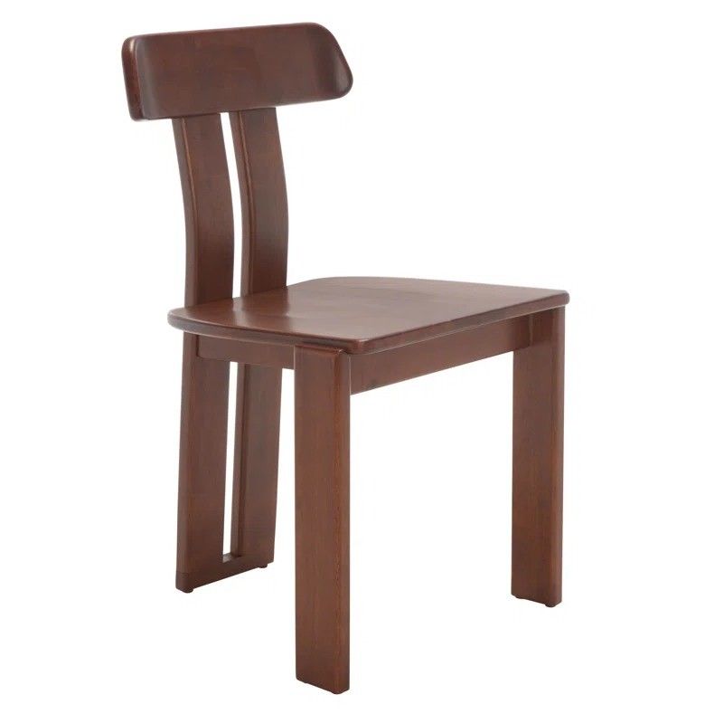 Massivholz-Esstuhl Vintage-Hochrückenmöbel für die moderne Heimkollektion