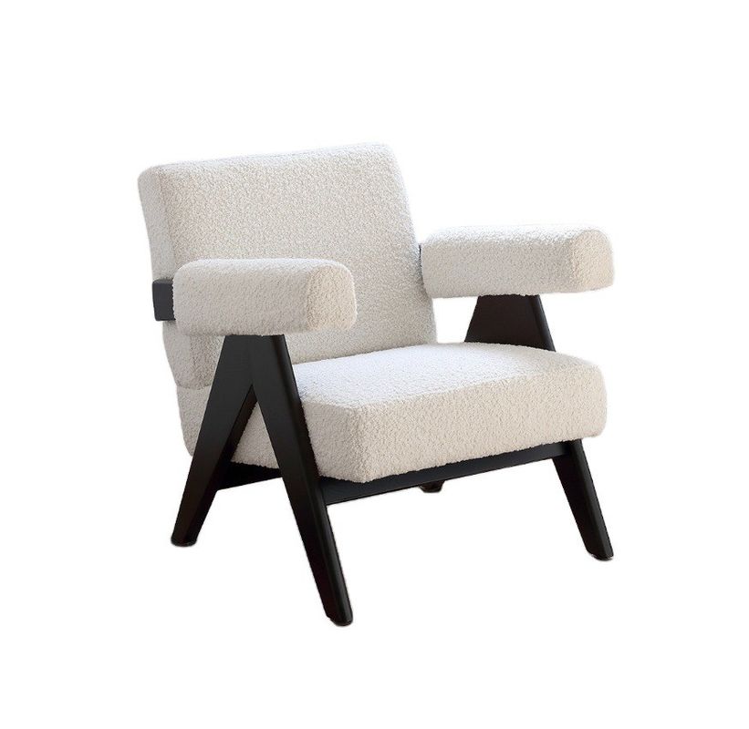LL-C26 Holzpolster Freizeitstuhl für Wohnzimmer W69*D72*H74 cm