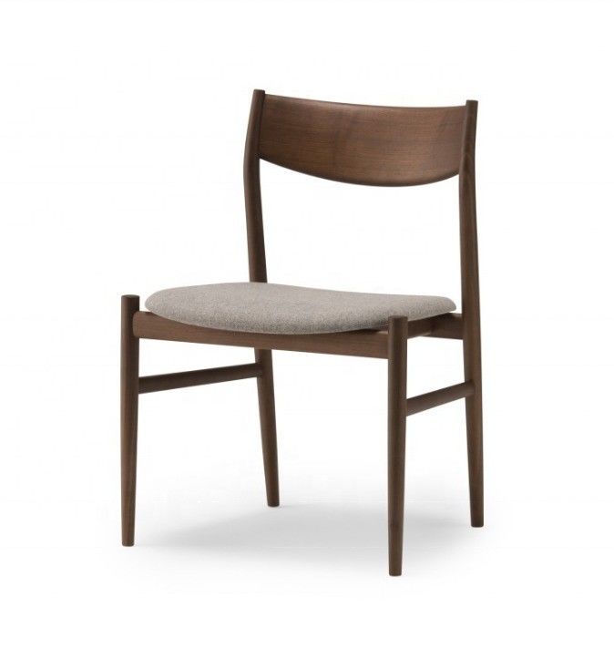 PU-Leder-Pulsterholz-Esstuhl im traditionellen Design-Stil für Restaurantmöbel
