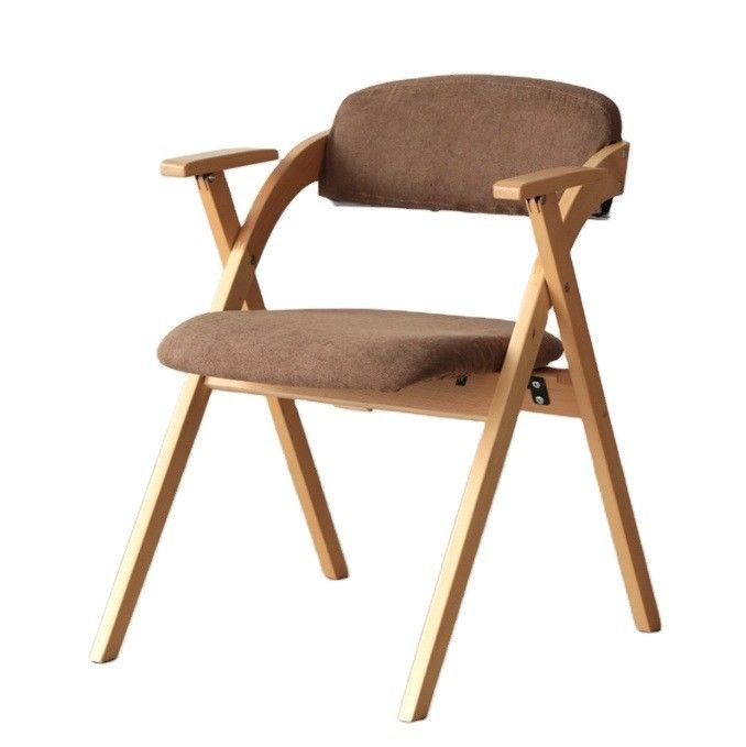Langlebige Wohnmöbel Moderne Klappstuhl aus Holz für Restaurant und Wohnzimmer