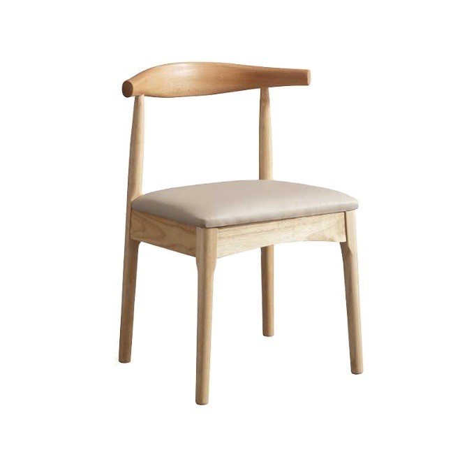 Rattan- und Massivholzveredelung Nitrolacquer Esszimmerstuhl für Hotelrestaurants Möbel im nordischen Modernen Stil