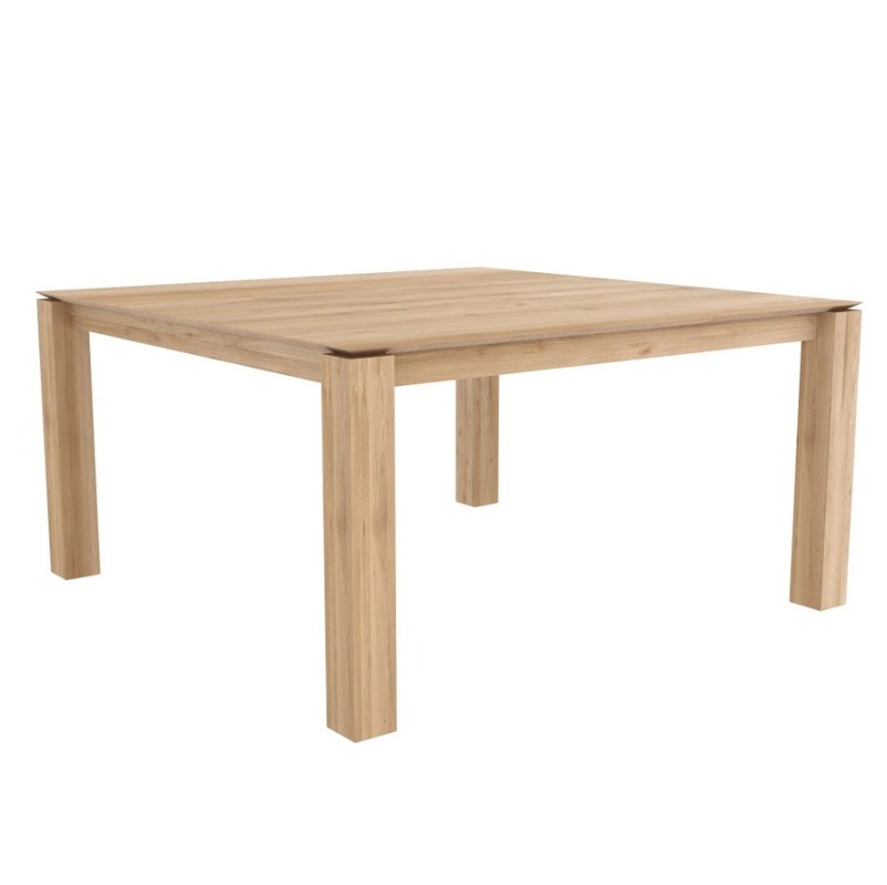 Hausmöbel Massivholz Esstisch in natürlicher Farbe für modernes Esszimmer