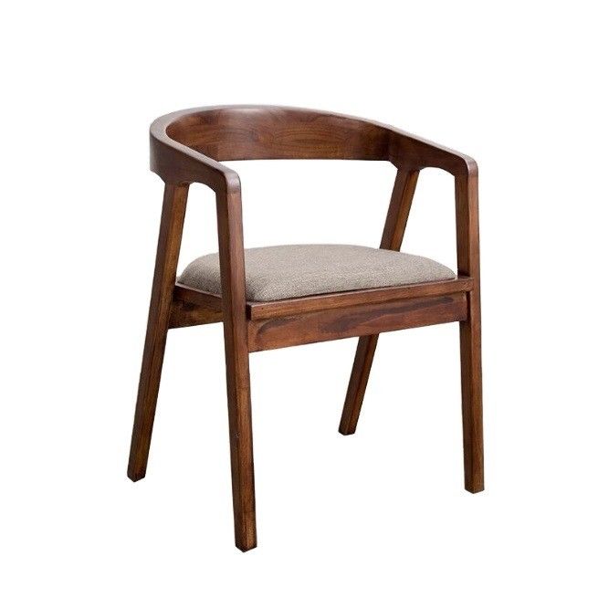 Natürliche/Walnuss-Moderne Holzstuhl Einfache Home Dining Bar PU Lederstuhl zum Verkauf