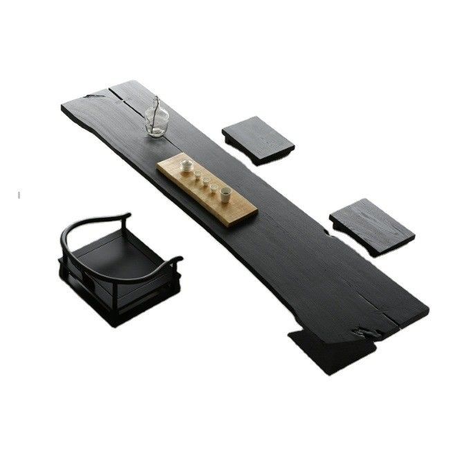 Japanische Design Massivholz Esszimmer Wohnzimmer Restaurant Stühle kundenspezifische Nitrolacquer-Finixierung für Möbelstücke