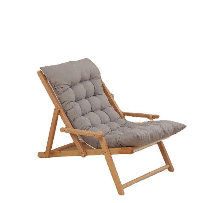 Moderne Holzfaser Klappsofa Stuhl Nordischer Stil Wohnzimmermöbel mit individueller Farbe und Nitrolacquer-Ausführung