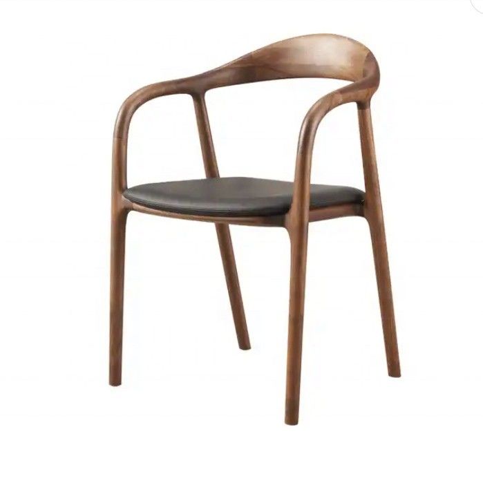 Massivholz Speisestuhl für Restaurant und Speisesaal Gewichtsgrenze 150kg Design Stil EUROPÄISCH