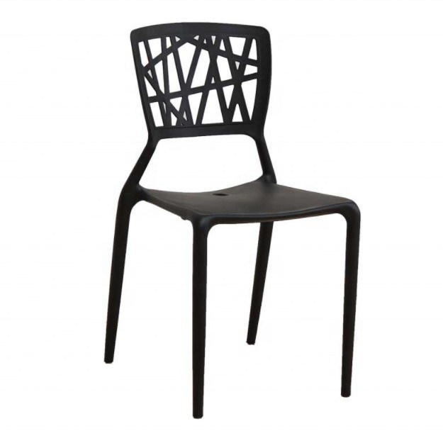 NO Klappbares modernes Design Plastik Esszessel für Stapelbares Café Möbel Stapelbares