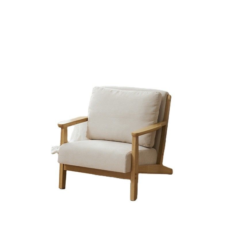 Modernes Design Nordic Luxury Lounge Chair Solidwood Freizeitsofa Stuhl für Wohnzimmer Möbel Postverpackung Y